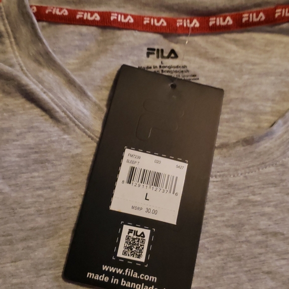 2 mena fila shirts brand new with tag large - Picture 3 of 3